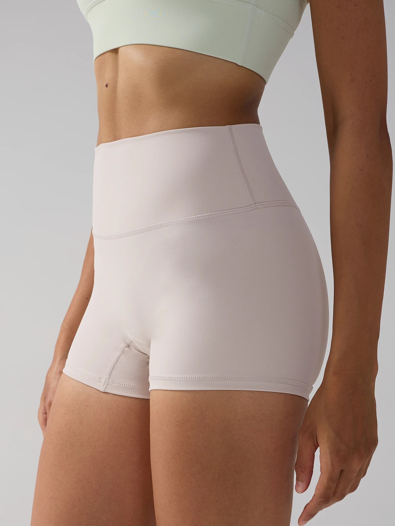 Briarwooda Women High Waist 3 Inch Yoga Shorts Butt Lift Quick Dry Cycling Running Gym Fitness Sports Shorts