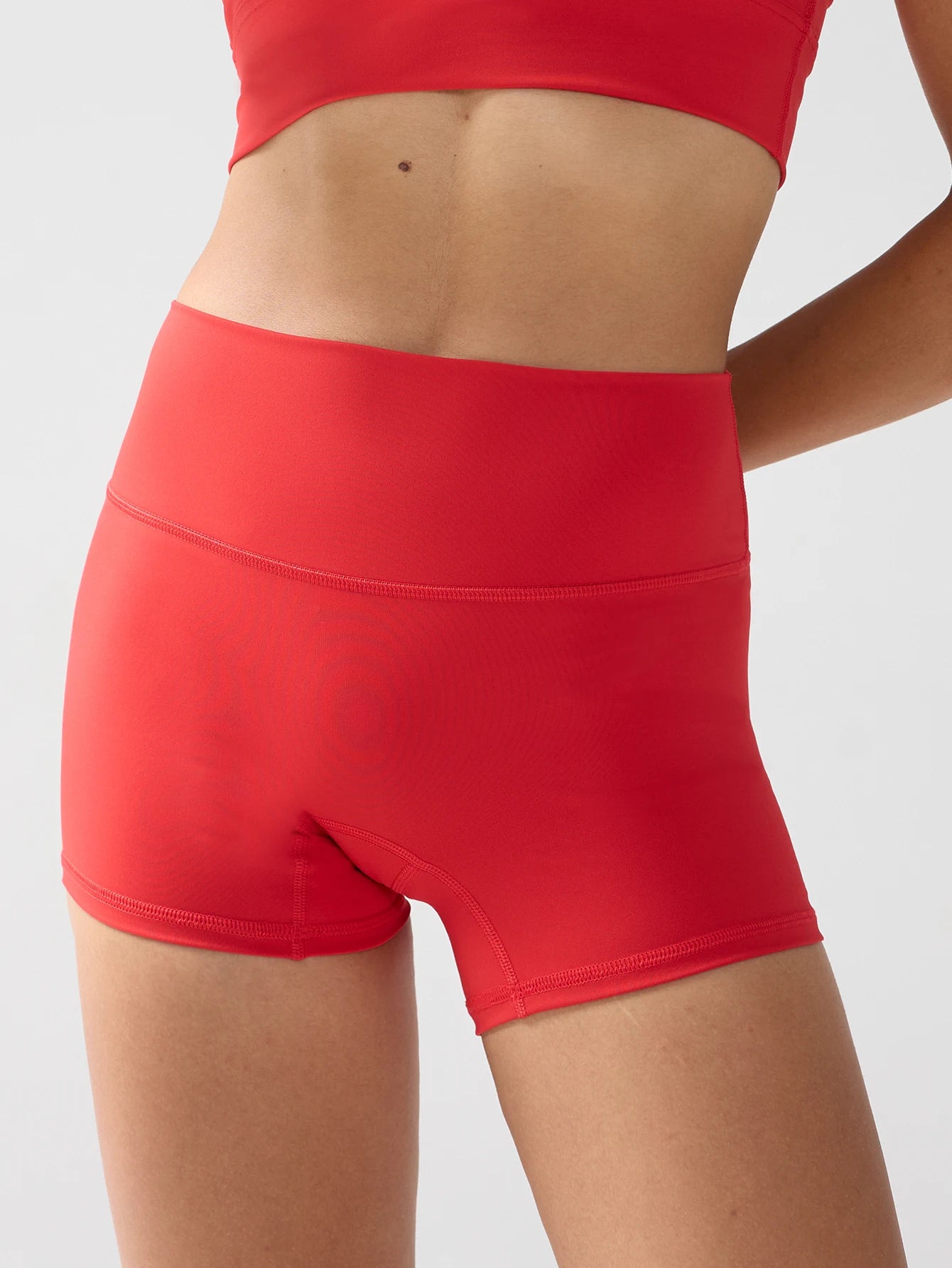 Briarwooda Women High Waist 3 Inch Yoga Shorts Butt Lift Quick Dry Cycling Running Gym Fitness Sports Shorts