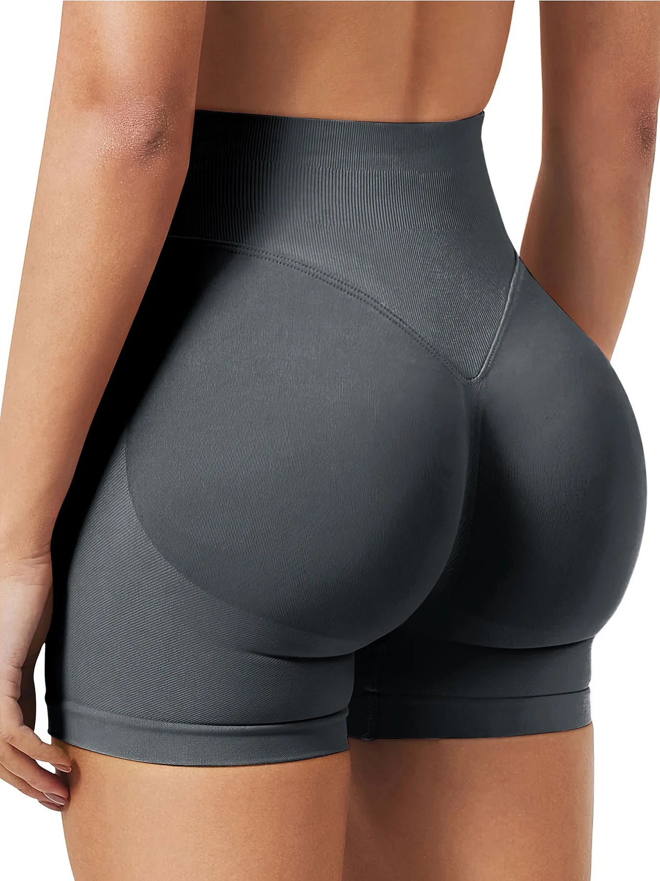 CZGUKE Two-Piece Set for Women Breathable Sweat Proof High Elasticity Slim Fit Outdoor Running and Cycling Shorts Fitness Shorts