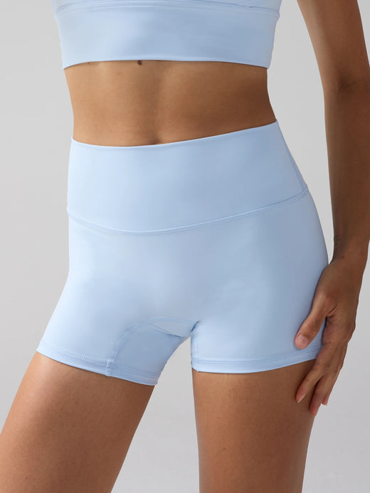 Briarwooda Women High Waist 3 Inch Yoga Shorts Butt Lift Quick Dry Cycling Running Gym Fitness Sports Shorts
