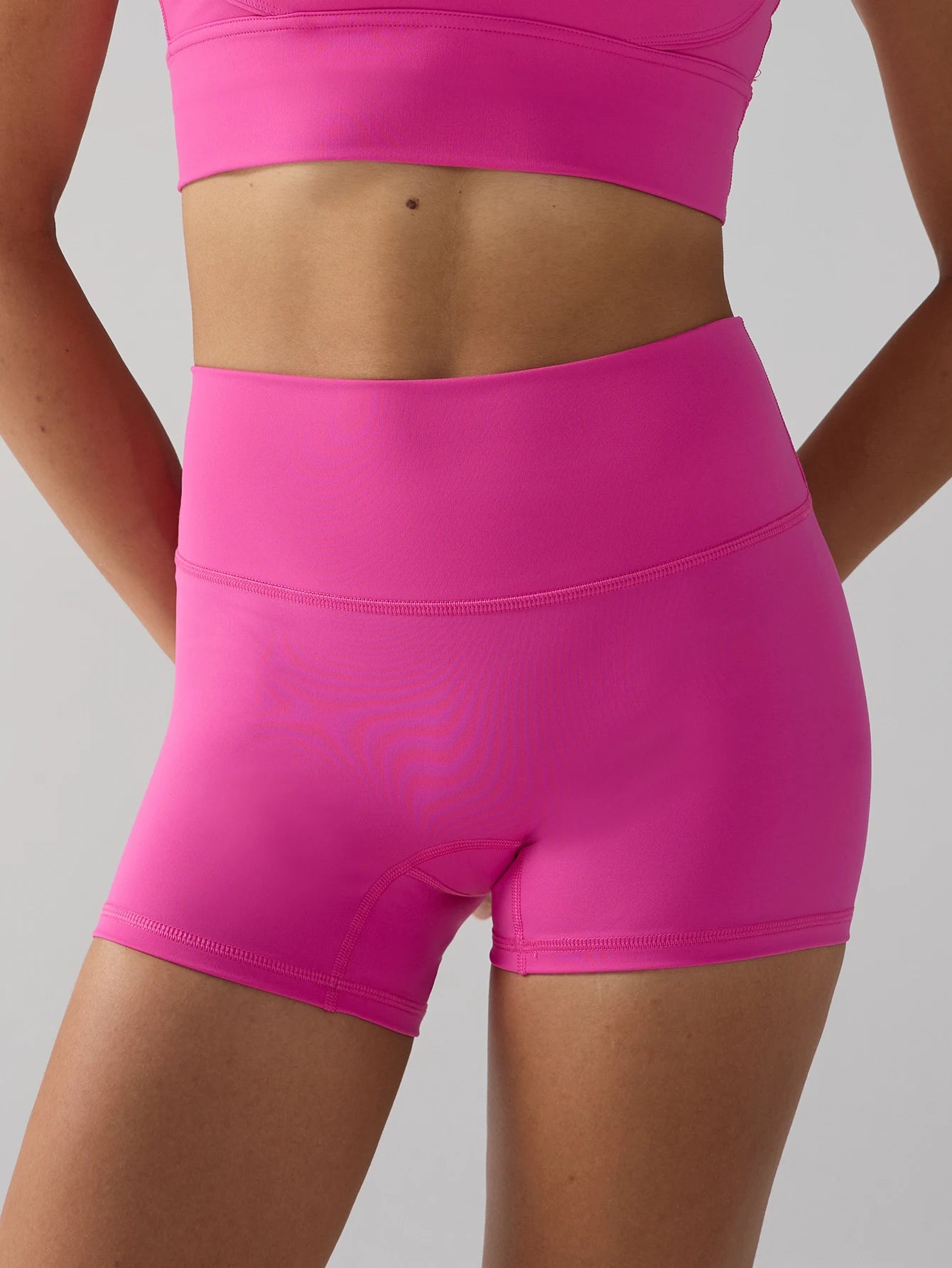 Briarwooda Women High Waist 3 Inch Yoga Shorts Butt Lift Quick Dry Cycling Running Gym Fitness Sports Shorts