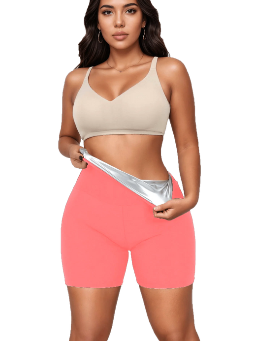 Plus Size Sauna Yoga Shorts, High Waist Hot Yoga Shorts, Sweat Release Your Best Condition, Shaping Shorts, Spandex Shorts,