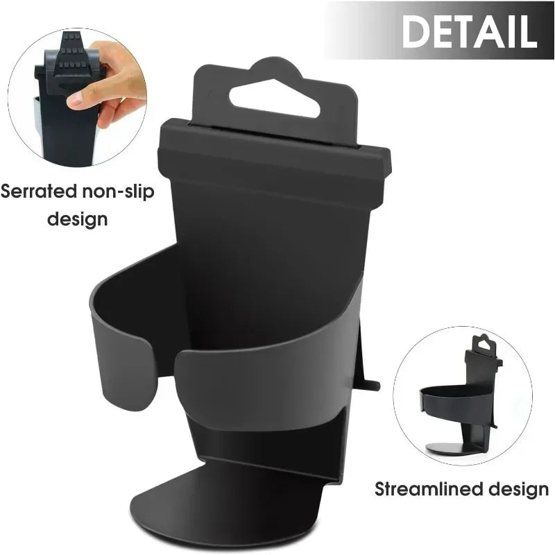1/2pcs Car Cup Holder Air Vent Outlet Drink Coffee Bottle Holder Can Mounts Holders Beverage Ashtray Mount Stand Car Accessories