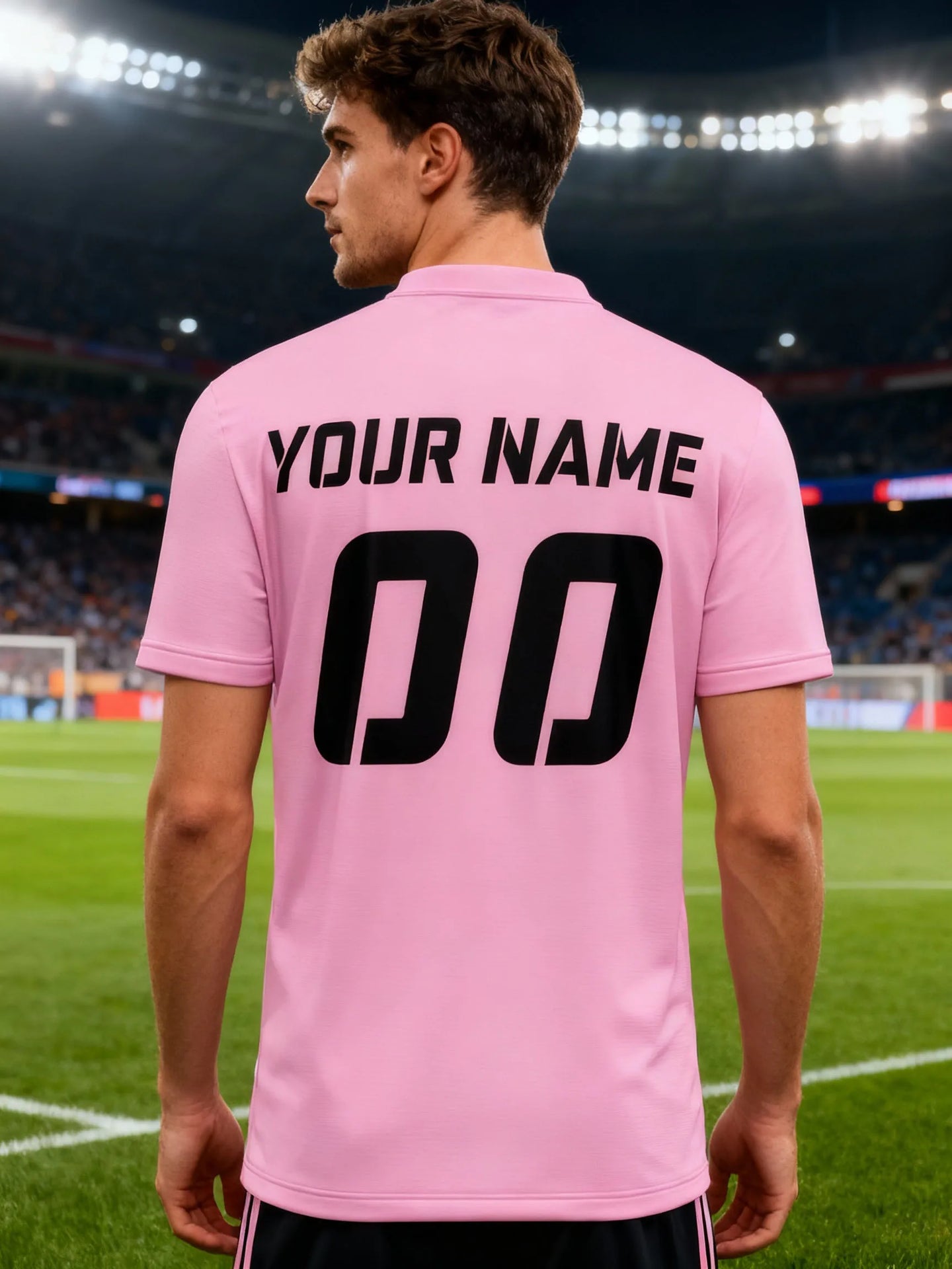 Custom Soccer Jersey With Custom Image, Number And Name, mesh ventilated sweat proof training wear