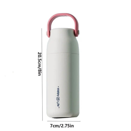 500ml Insulated Bottle Handheld Leak Proof Thermos Water Bottle 316 Stainless Steel Keeps Cold and Heat Insulated Tumbler Cup