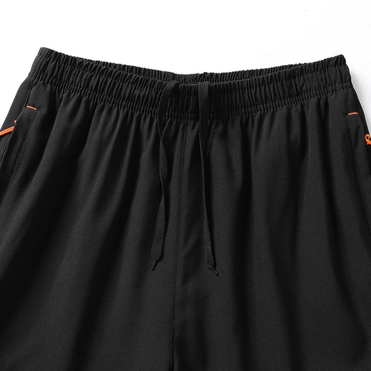 Summer Daily Outdoor Sports Casual Breathable Quick Drying Shorts for Men's Summer Fashion Trend Ice Silk Knee Length Shorts
