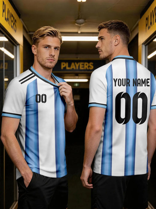 Argentina 2026 Personalized Custom Names and Numbers Stylish Appearance Adult and Children's Sports Shirts Fanwear