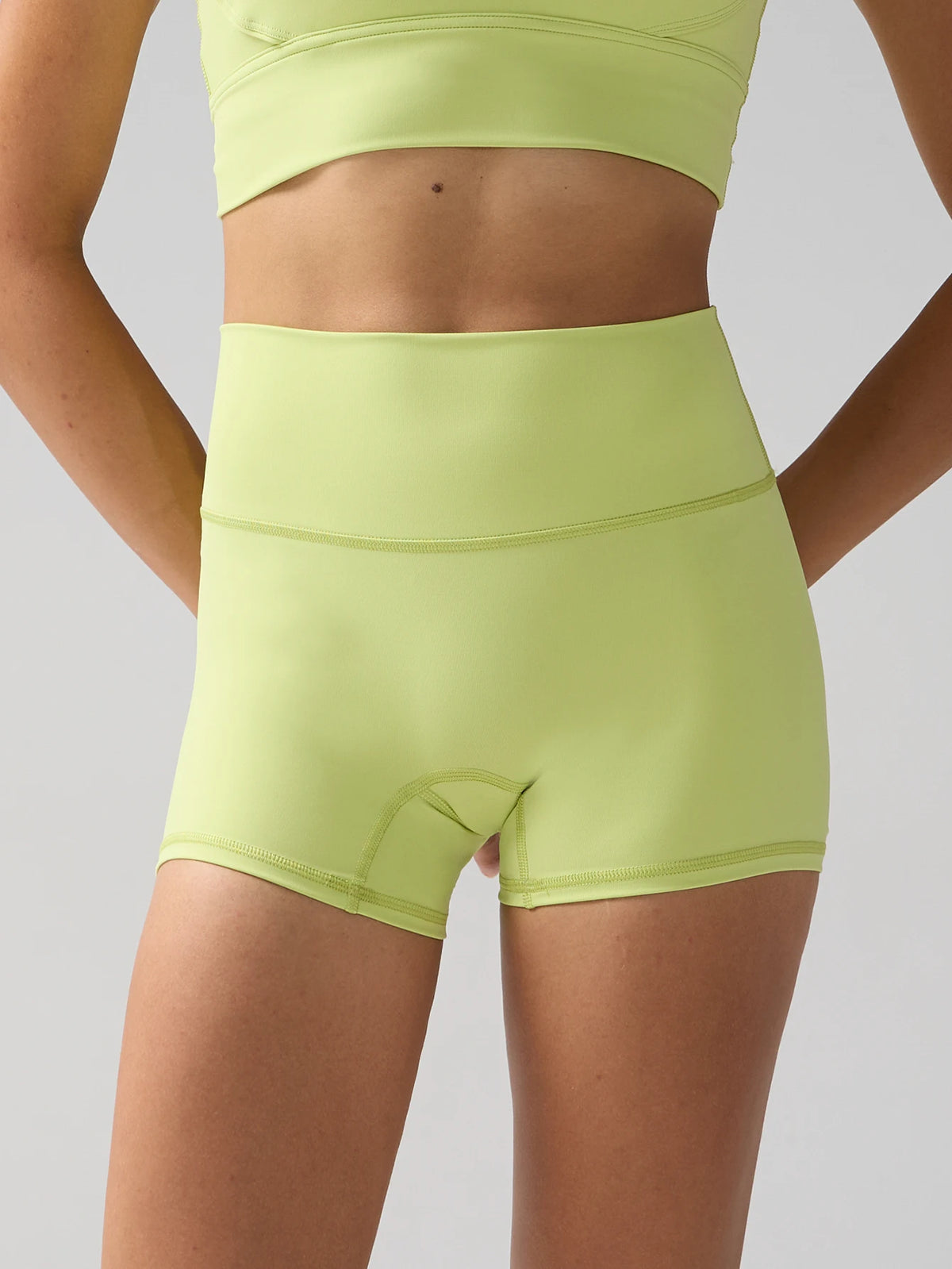 Briarwooda Women High Waist 3 Inch Yoga Shorts Butt Lift Quick Dry Cycling Running Gym Fitness Sports Shorts