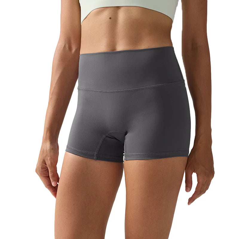 Briarwooda Women High Waist 3 Inch Yoga Shorts Butt Lift Quick Dry Cycling Running Gym Fitness Sports Shorts