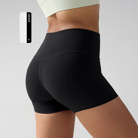 Briarwooda Women High Waist 3 Inch Yoga Shorts Butt Lift Quick Dry Cycling Running Gym Fitness Sports Shorts