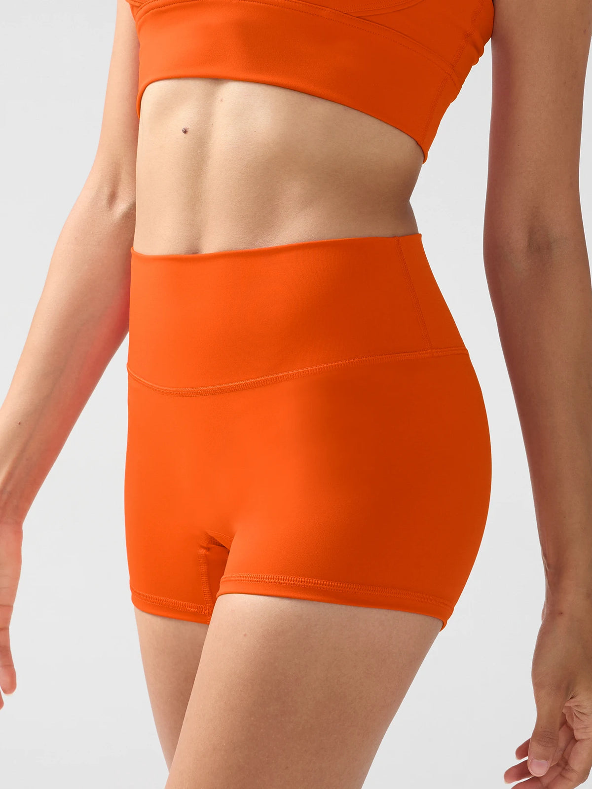 Briarwooda Women High Waist 3 Inch Yoga Shorts Butt Lift Quick Dry Cycling Running Gym Fitness Sports Shorts