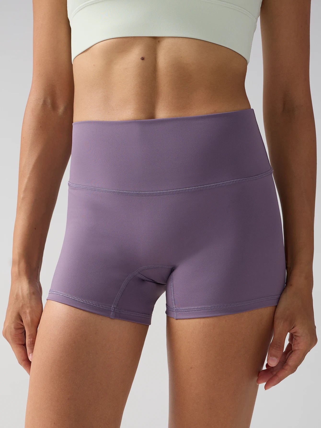 Briarwooda Women High Waist 3 Inch Yoga Shorts Butt Lift Quick Dry Cycling Running Gym Fitness Sports Shorts