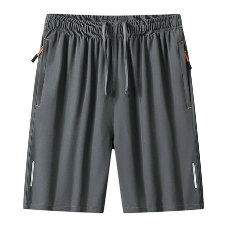 Summer Daily Outdoor Sports Casual Breathable Quick Drying Shorts for Men's Summer Fashion Trend Ice Silk Knee Length Shorts