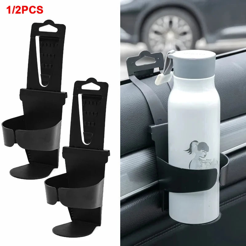 1/2pcs Car Cup Holder Air Vent Outlet Drink Coffee Bottle Holder Can Mounts Holders Beverage Ashtray Mount Stand Car Accessories