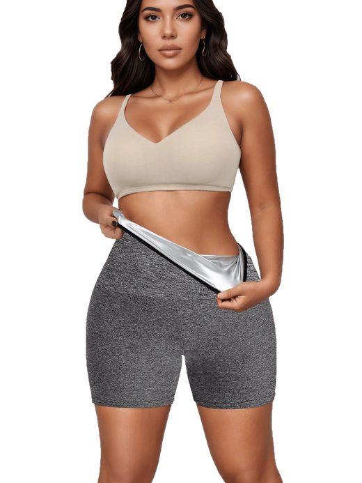 Plus Size Sauna Yoga Shorts, High Waist Hot Yoga Shorts, Sweat Release Your Best Condition, Shaping Shorts, Spandex Shorts,