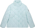 Juicy Couture Girls Coat, Faux Fur Hooded Winter Jacket, Warm Padded Parka Hoodie, Kids Heavyweight Winter Coat