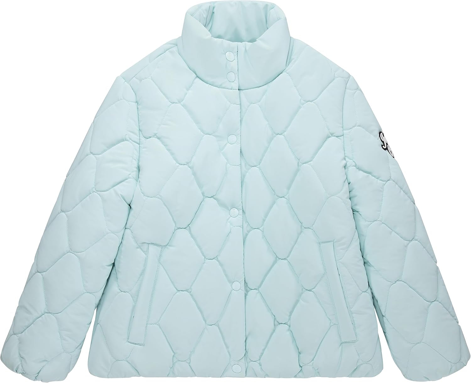 Juicy Couture Girls Coat, Faux Fur Hooded Winter Jacket, Warm Padded Parka Hoodie, Kids Heavyweight Winter Coat