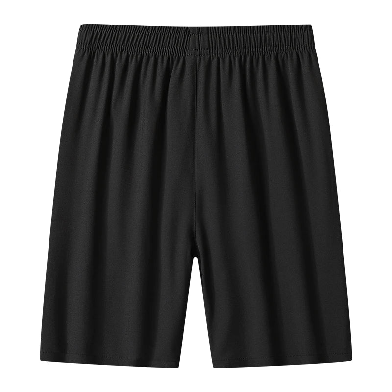 Summer Daily Outdoor Sports Casual Breathable Quick Drying Shorts for Men's Summer Fashion Trend Ice Silk Knee Length Shorts