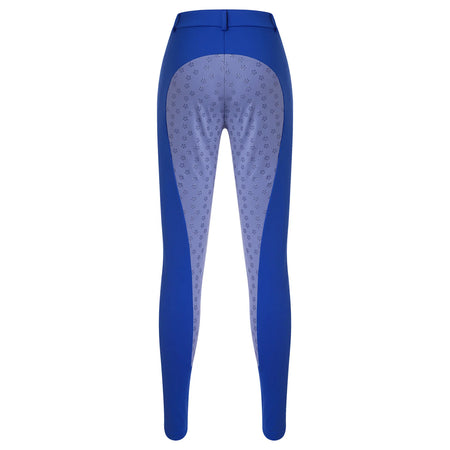 Womens Horse Riding Pants Full Seat Silicone Non-slip Equestrian Breeches Sports Schooling Tights Stretchy Leggings with Pockets
